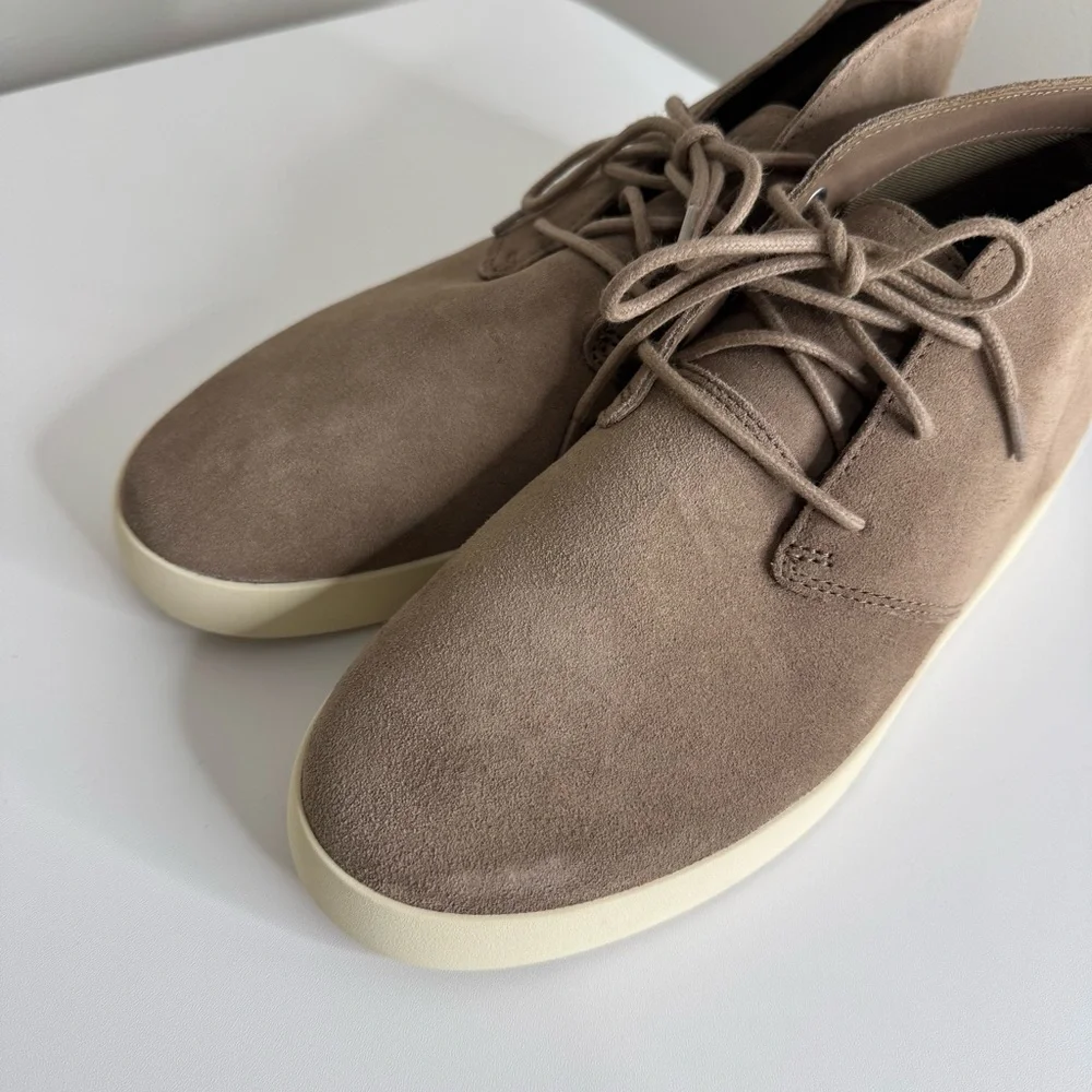 NEW Everlane Women’s Tan Taupe Suede Lace-up‎ Chukka Ankle Boots Size 7.5